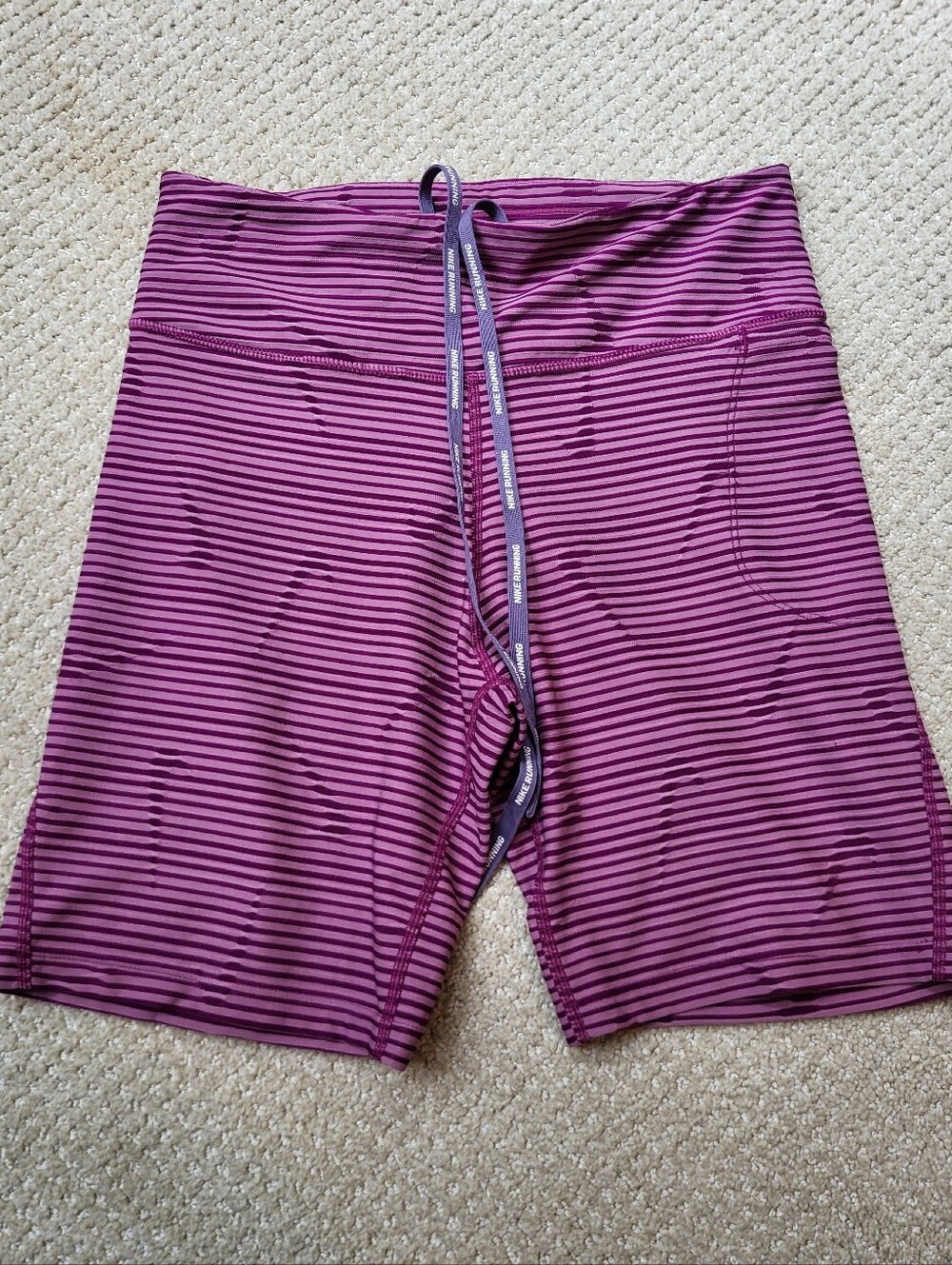 Nike Biker Shorts S Striped Shadow Nike Logos